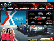 Tablet Screenshot of igtuningmiami.com